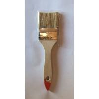 Кисть плоская КФ-50мм натуральный ворс , деревянная ручка
